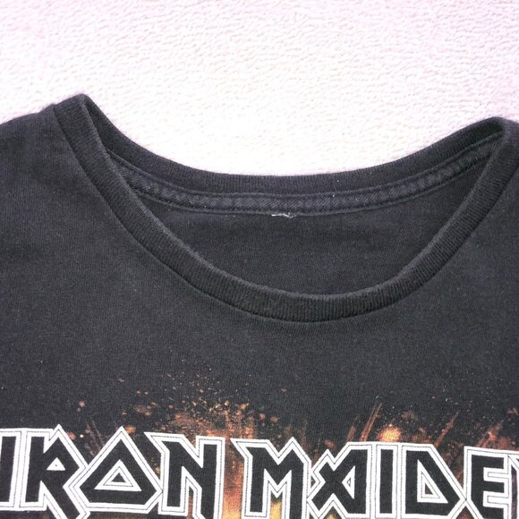 Iron Maiden Men's T-Shirt Large Book of Souls 2016 North America Tour - Picture 6 of 9